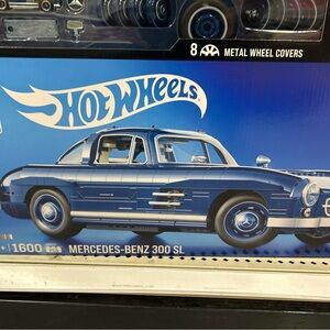 Blue Mercedes-Benz 300 SL Toy Car